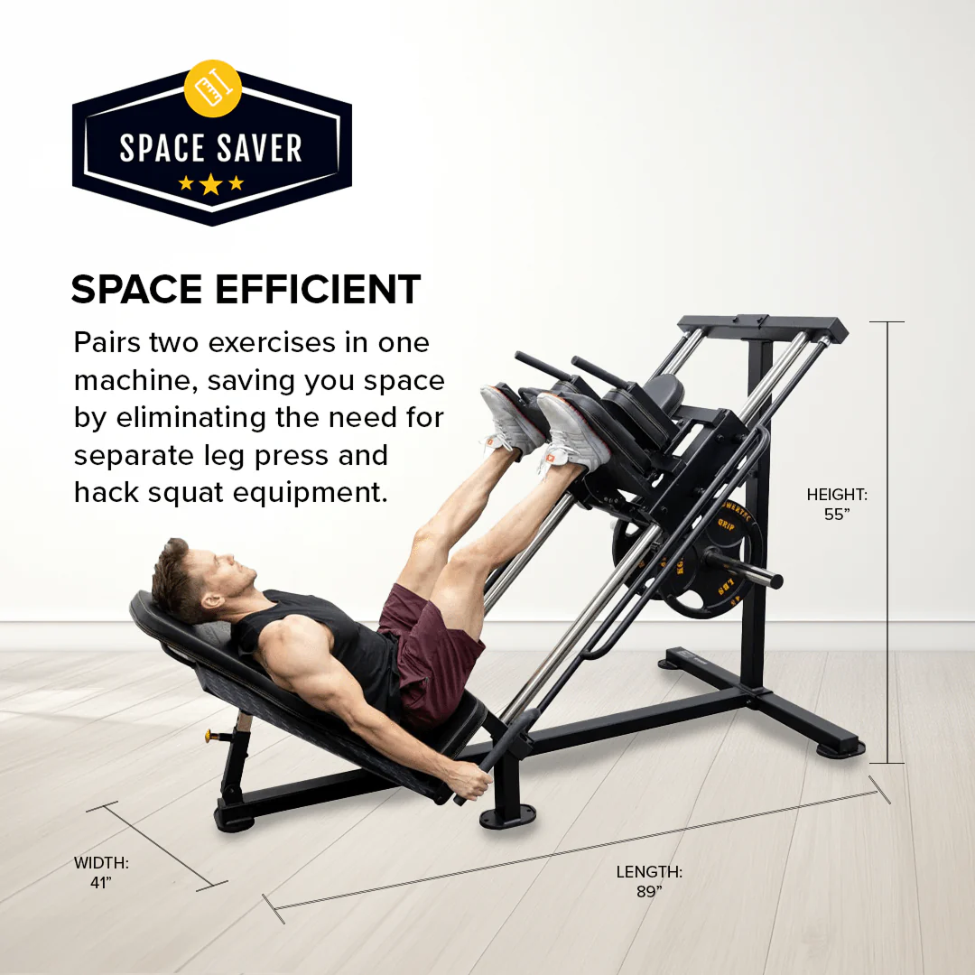 NEW! Leg Press Hack Squat Combo - Image 3