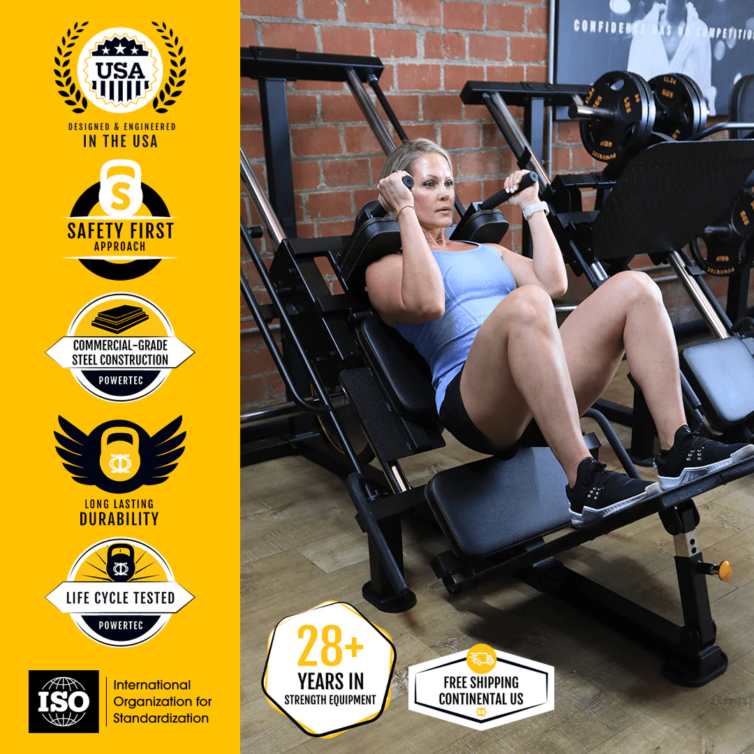NEW! Leg Press Hack Squat Combo - Image 5