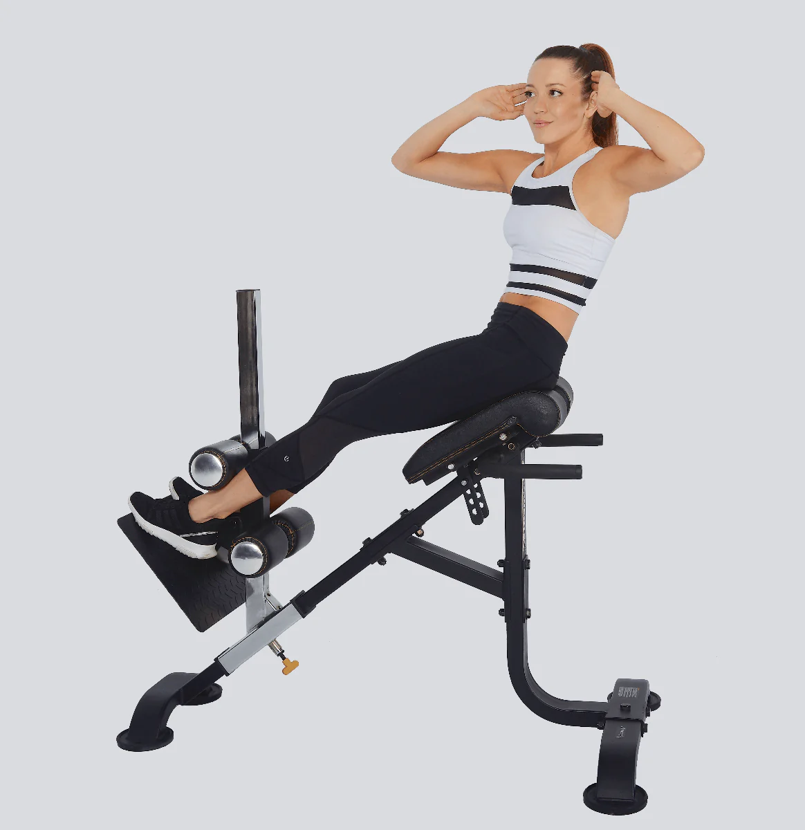Powertec Dual Hyperextension-Crunch - Image 4
